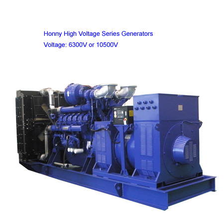 High Voltage Diesel Generators with Transformer