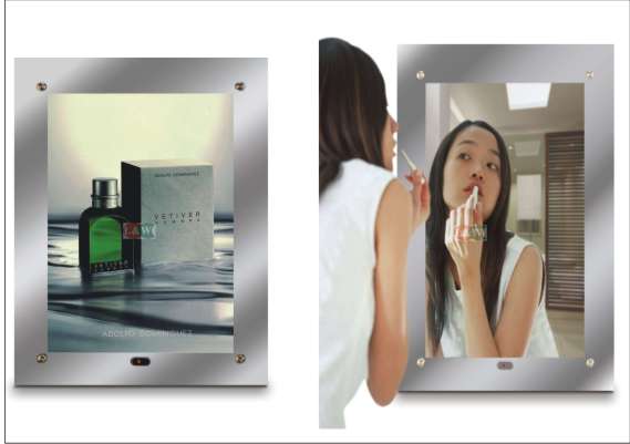 magic mirror light box/magic mirror with sensor