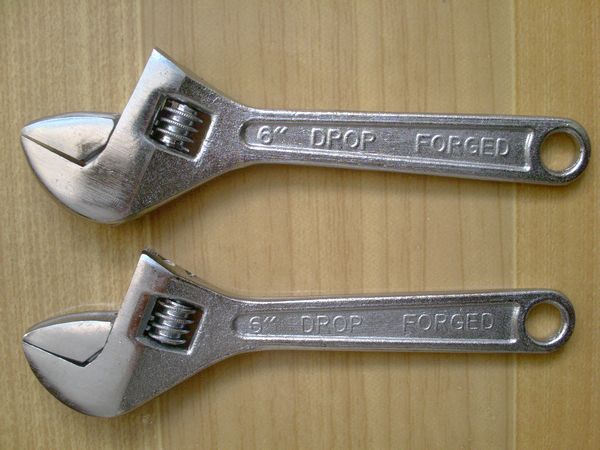 adjustable spanner, adjustable wrench, hand tool