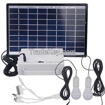 Portable solar light system