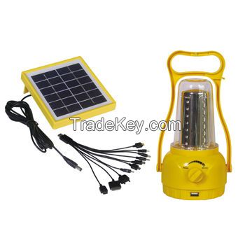 Portable solar light system 