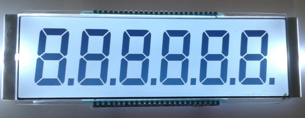 hot sale segment lcd display