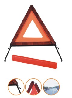 Reflector warning triangle