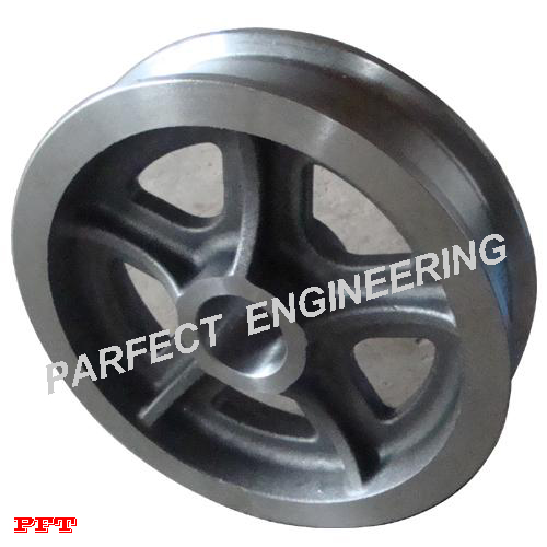 pecision casting-crane wheel