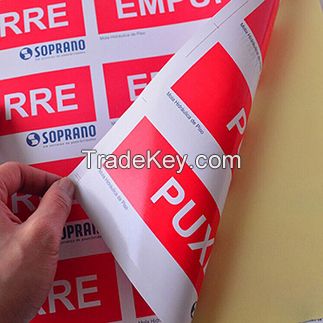 cheap printing Vinyl sticker label printing with vinyl labels material:, PVC, PE, PC(Polycarbonate sheet), also for custom vinyl stickers printing | large prints die cut stickers | custom decals for cars | toxic symbols, vinyl signage, vinyl dec