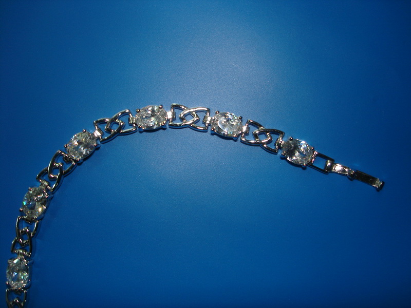 Sterling siliver zircon bracelets