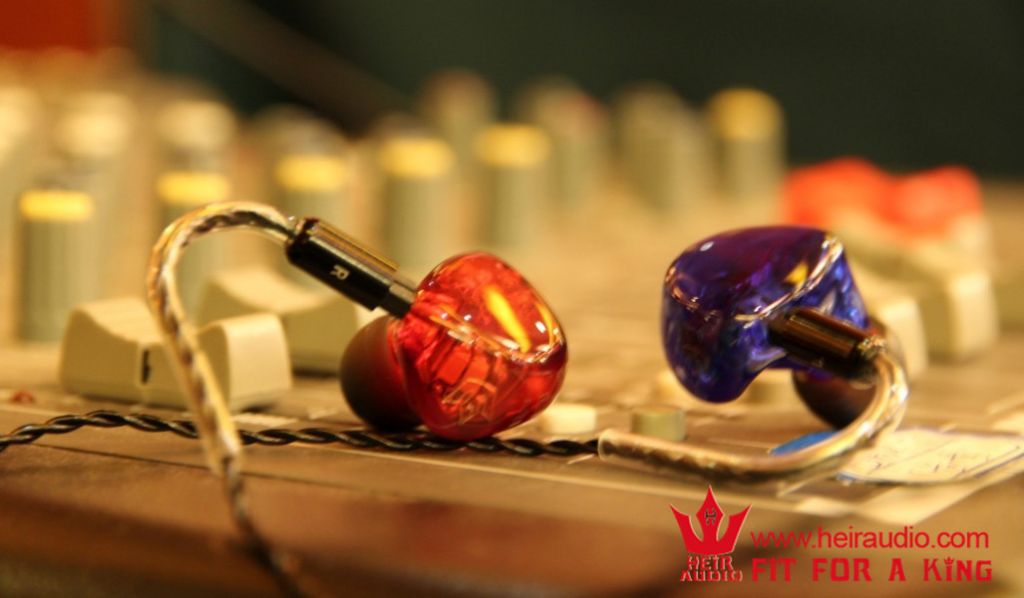 CIEM Heir Audio 8.A studio headphones 8 balanced armture drivers in ear monitors music pro- earphone clear canals --earphone -portable media player