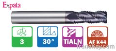 3 flute solid carbide roughing end mill