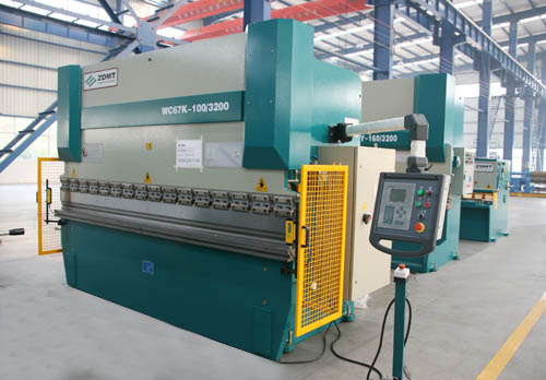 WC67K NC control hydraulic press plate bending machine