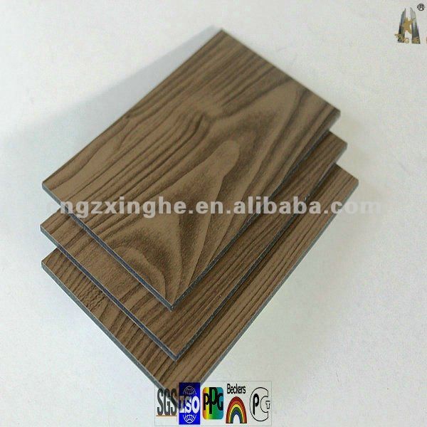 wood sheet paneling plastic aluminum composite panel