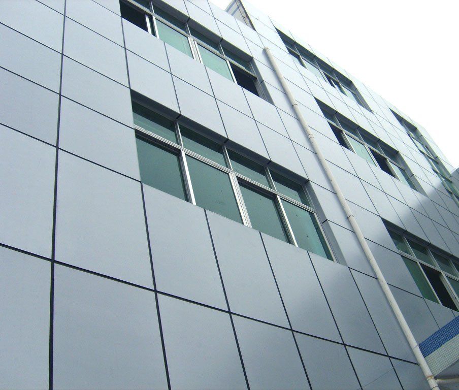 flexible MOQ 4*0.5 pvdf coating wall cladding aluminum composite panel