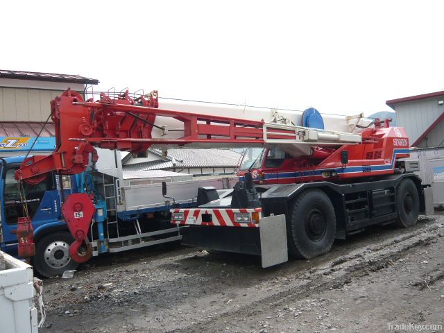 Tadano Rough Terrain Crane Used japan rough terrain crane