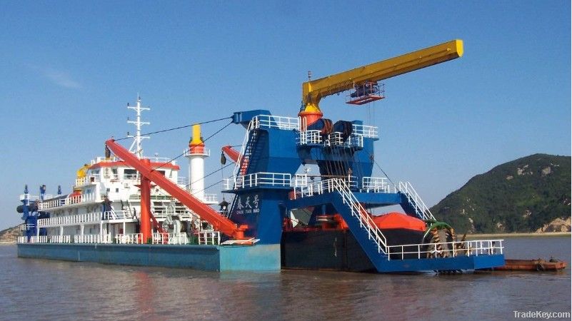 Cheap used dredger cutter suction dredger &amp; trailing suction dredger