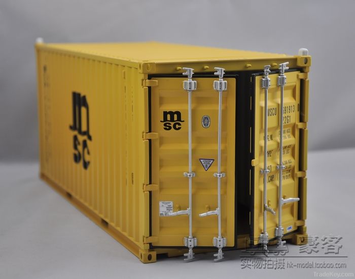 1:20 shipping container model MSC