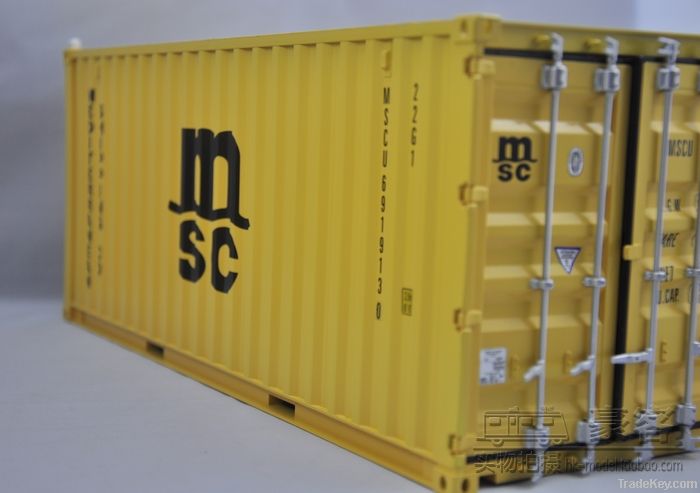 1:20 shipping container model MSC