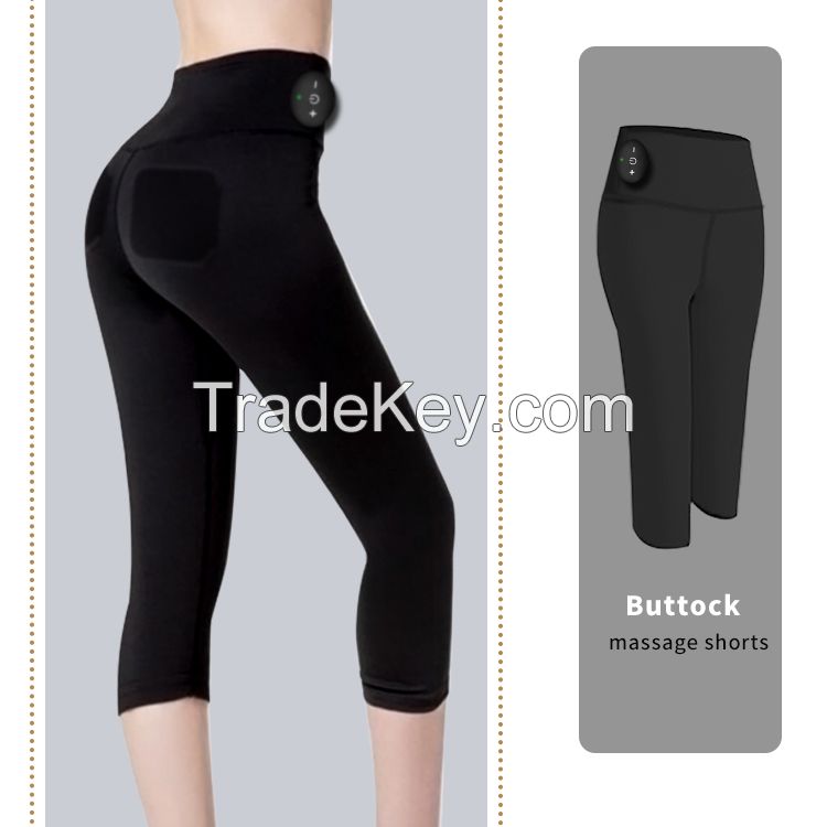 OEM/ODM home mini portable electronic stimulation ems training suit gym yoga leggings body slimming ems massage shorts