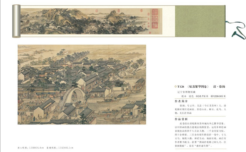 silk scroll reproduction painting