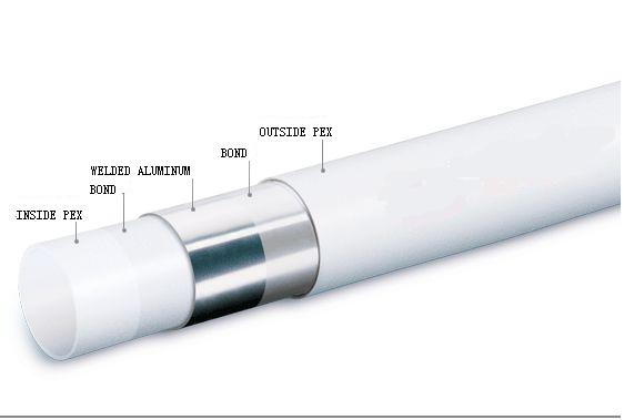 Laser Pex-Al-Pex Pipe for hot water