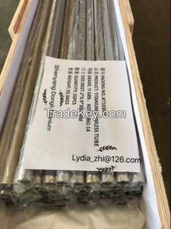 GR9 titanium tube titanium alloy tube ASTM B338