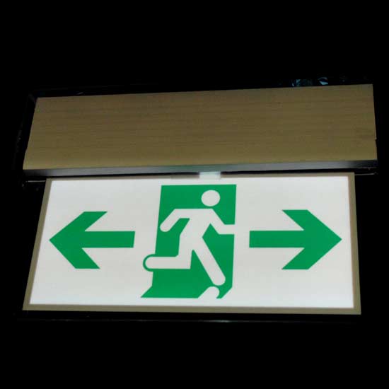 EL Exit Sign