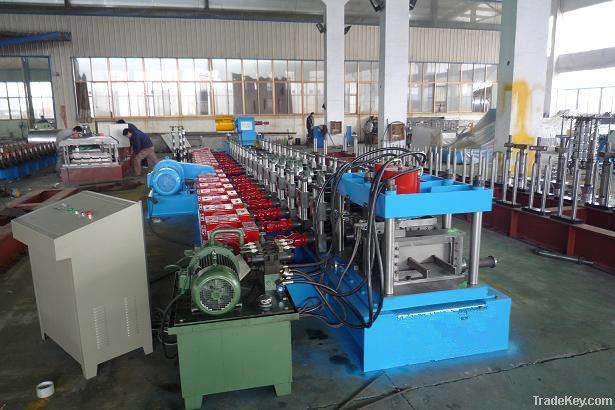 Stud and track roll forming machine