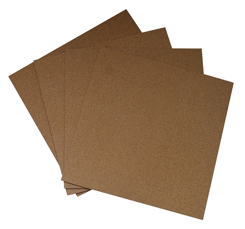 self-adhesive carpet tiles (cork)