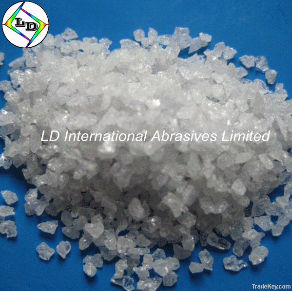 White aluminum oxide