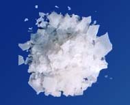 caustic soda flasks 96%  and 99% Sodium hydroxide