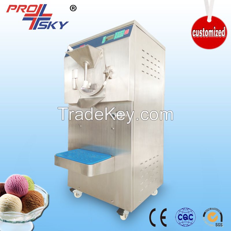 Hard Ice Cream Gelato Machine/Batch Freezer