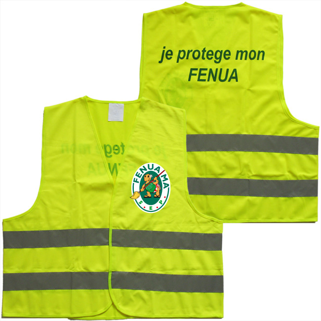 Reflective safety vest