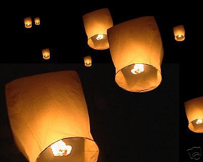 Metal Free Eco Sky Lanterns