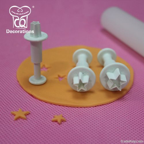 Fondant Decorating Plunger Cutter