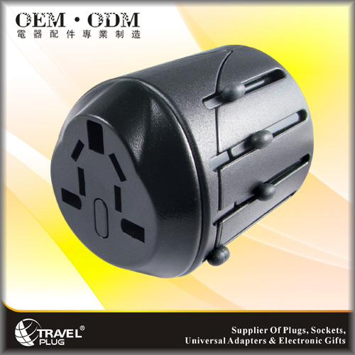 Universal travel adapter WITH USB CHARGER