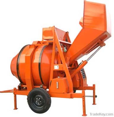 diesel concrete mixer with hydraulic system