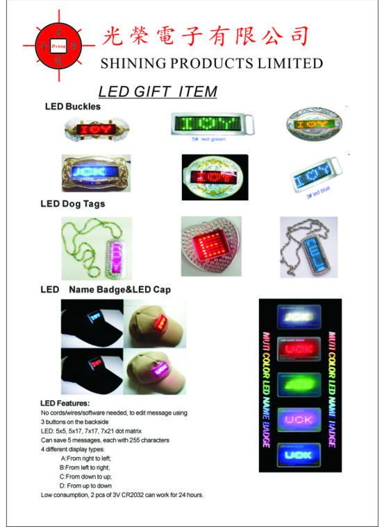 Led Gift Item