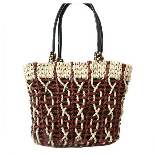 straw bag, handbag