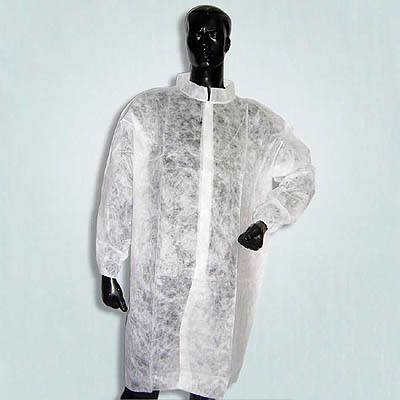 Disposable Non woven Lab Coat