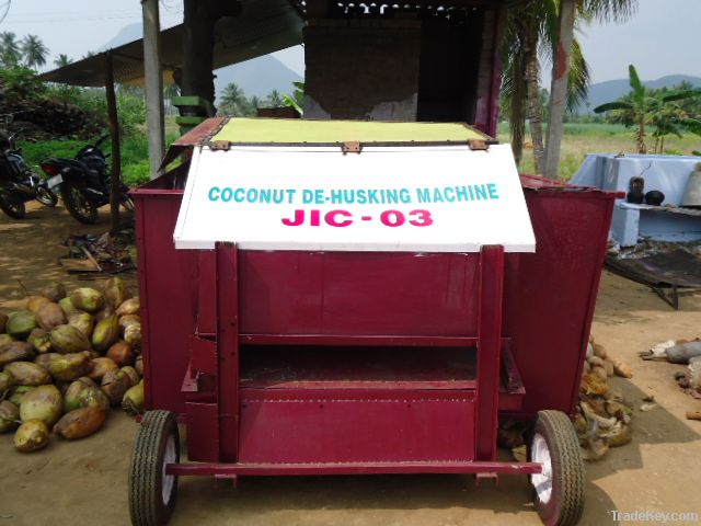 Coconut Dehusking machine