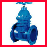 ductile iron gate valve with resilient seat