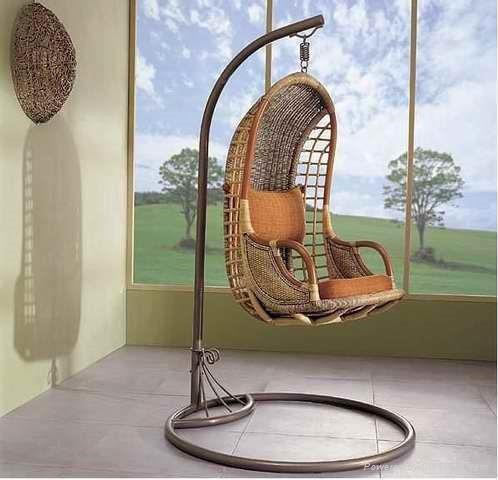 rattan hanging chair