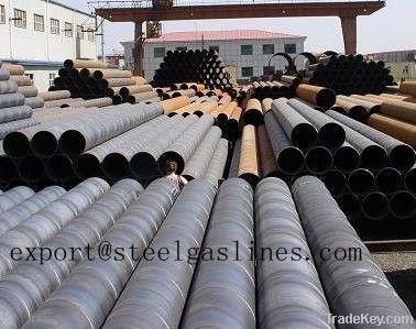 Carbon API5L SSAW steel pipe transportation liquid