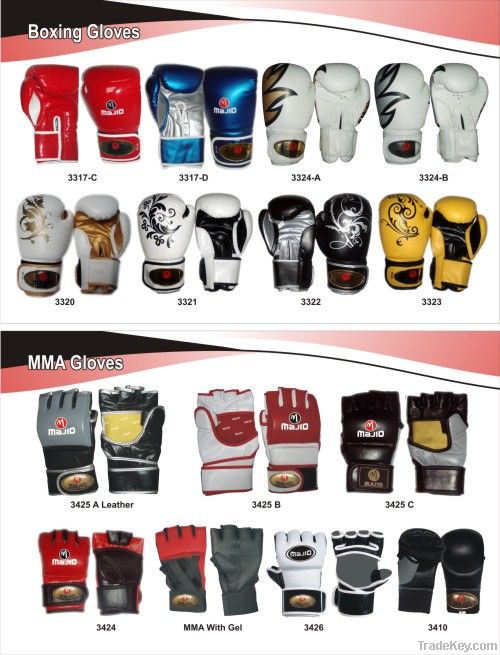 Boxing Gloves &amp; MMA Gloves