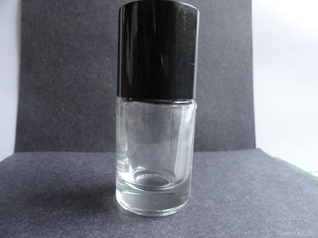 Nail Polish Glass Bottle , Cap , brush