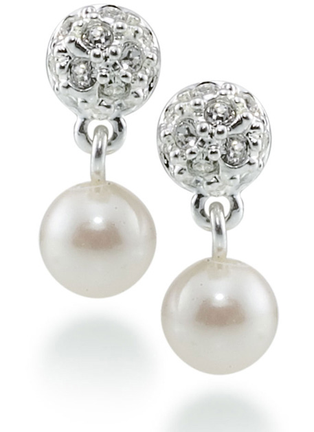 925 sterling silver earring with pearls