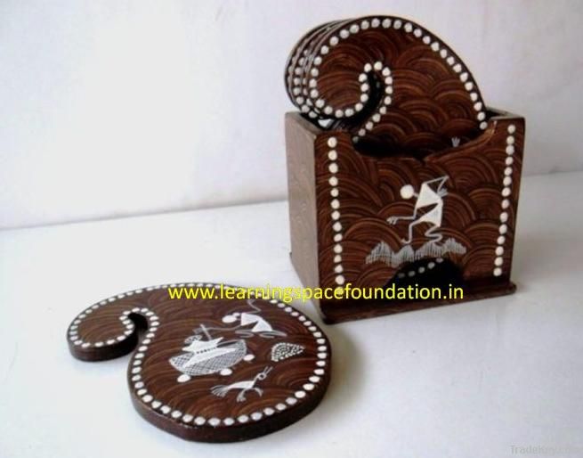 Designer Kairy Tea Coaster Set