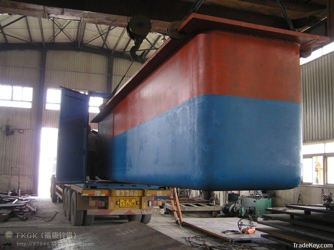 Galvanizing kettle Zinc tanks