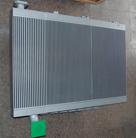 compressor radiator with aftercooler