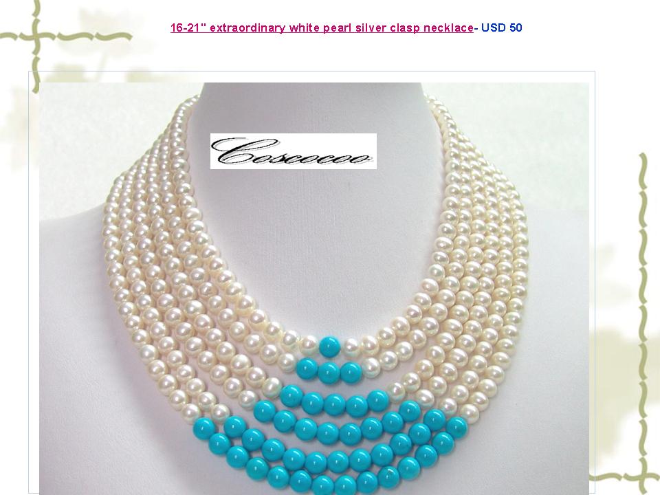 Fresh Water Pearl Necklaces