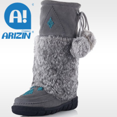 Fashion women sheepskin winter boots wiht good quality material