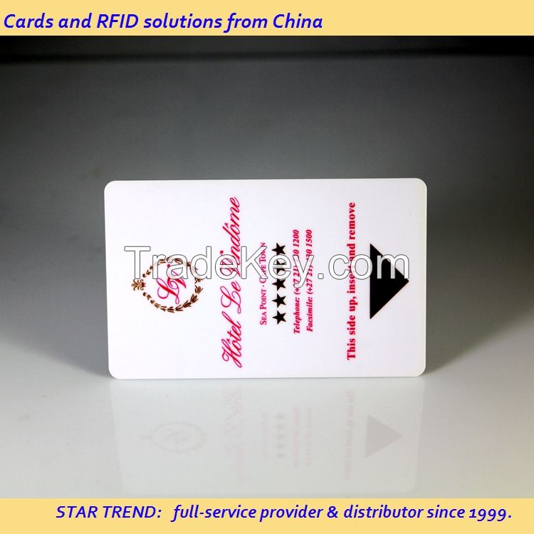 ST-16002 | Magnetic Stripped Hotel Key Card | Plastic Key Card